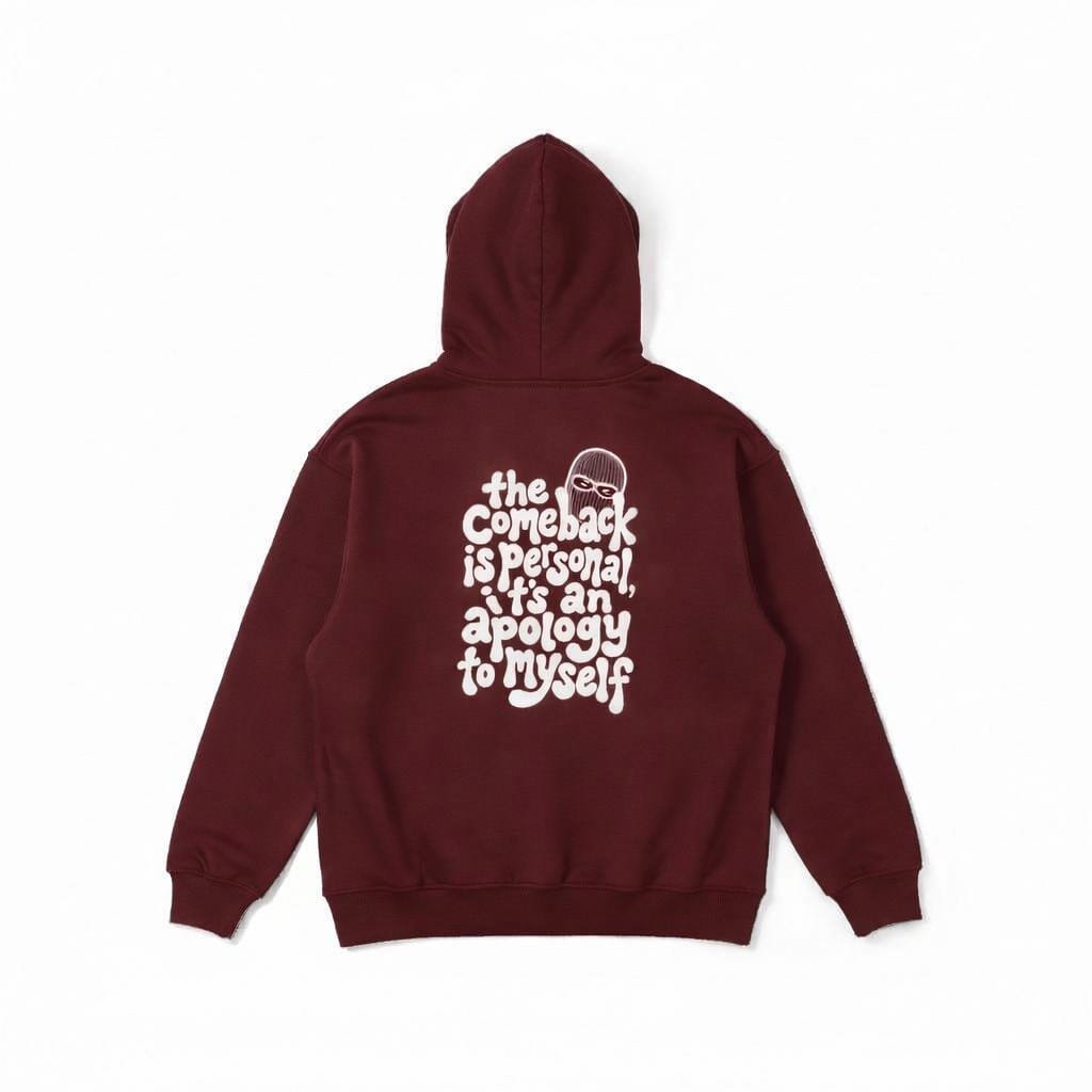 Burgundy Comeback Hoodie